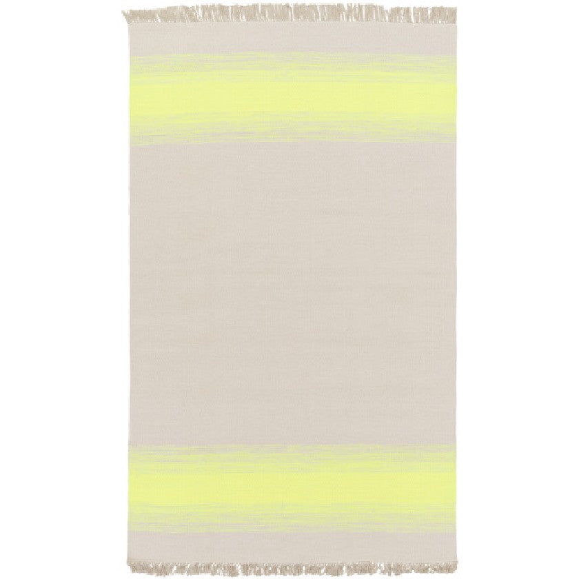 Snowflake Modern Beige/Lemon Area Rug