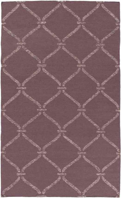 Stewart Modern Purple Area Rug