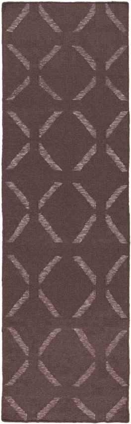Stillmore Modern Dark Brown Area Rug