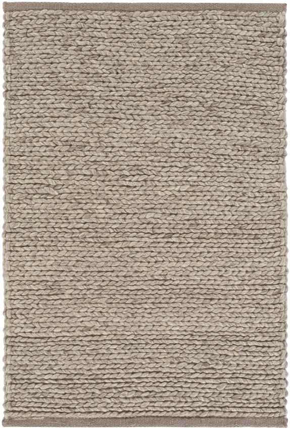 Bulwell Modern Light Gray Area Rug