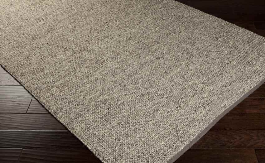 Bulwell Modern Light Gray Area Rug