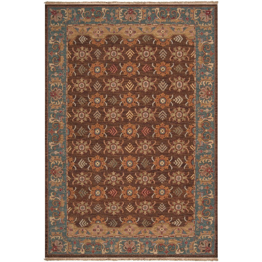 Strong Traditional Gray Area Rug