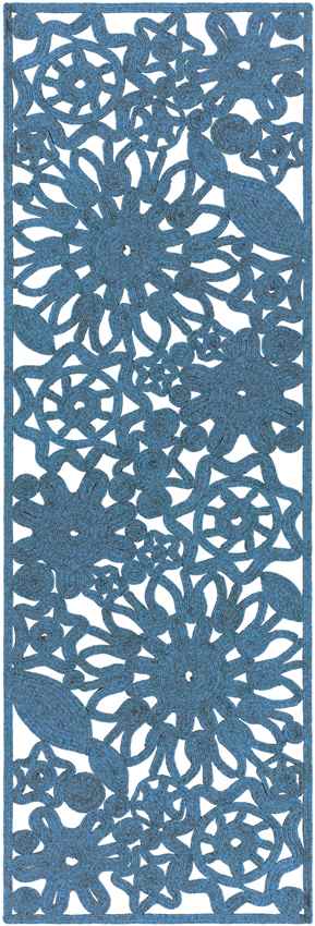 Summerville Modern Bright Blue Area Rug