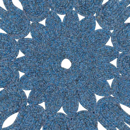 Summerville Modern Bright Blue Area Rug