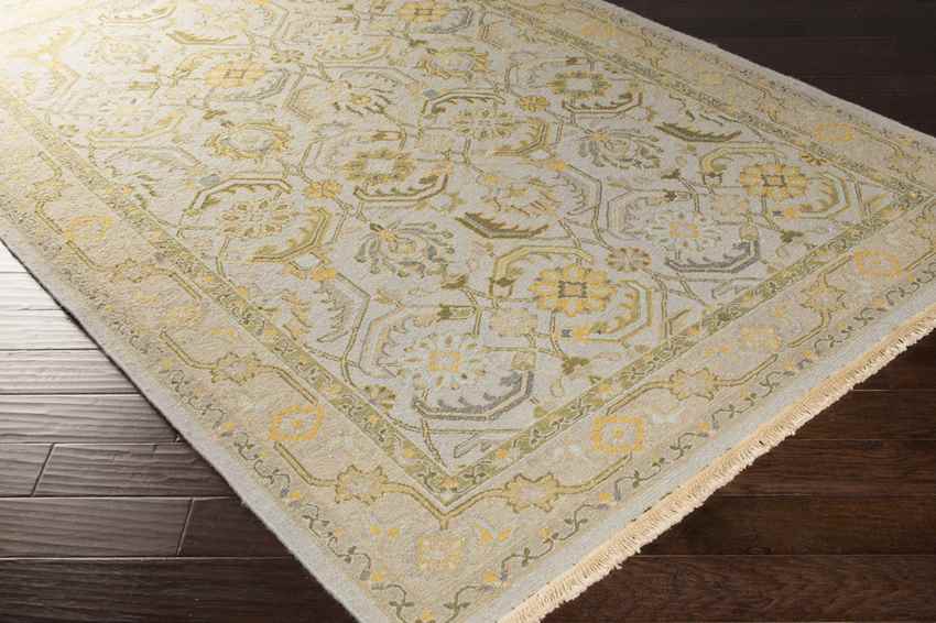 Sylvan Traditional Pale Blue Area Rug