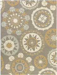 Tattnall Modern Beige/Gray Area Rug