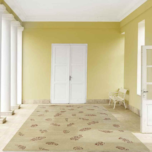 Telfair Modern Beige Area Rug