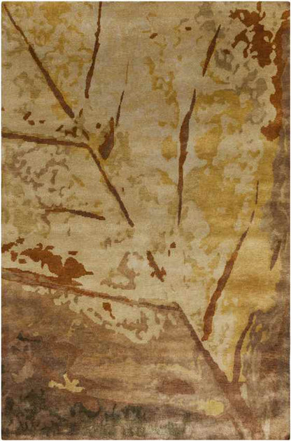 Teller Modern Olive Area Rug