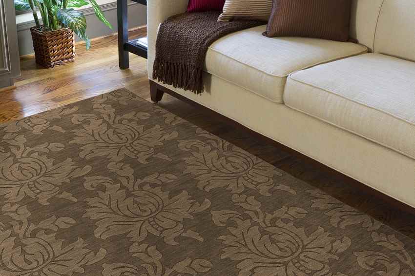 Telluride Modern Coffee/Mocha Area Rug