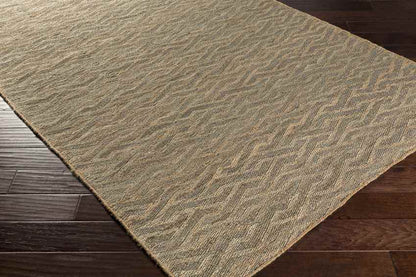 Temple Global Blue/Beige Area Rug