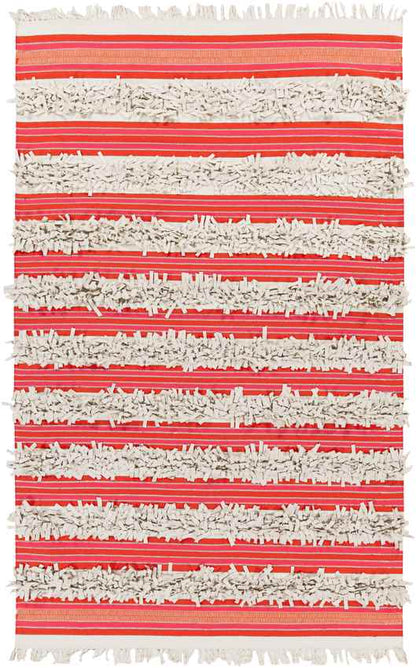 Treutlen Modern Bright Pink/Rose Area Rug
