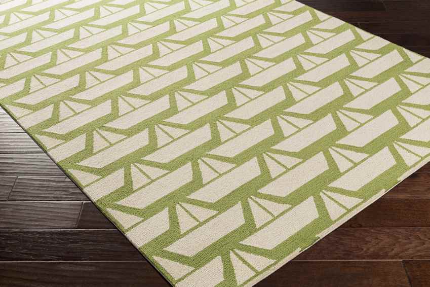 Tuscumbia Modern Grass Green Area Rug