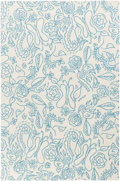 Tustin Modern Blue Area Rug