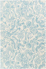 Tustin Modern Blue Area Rug