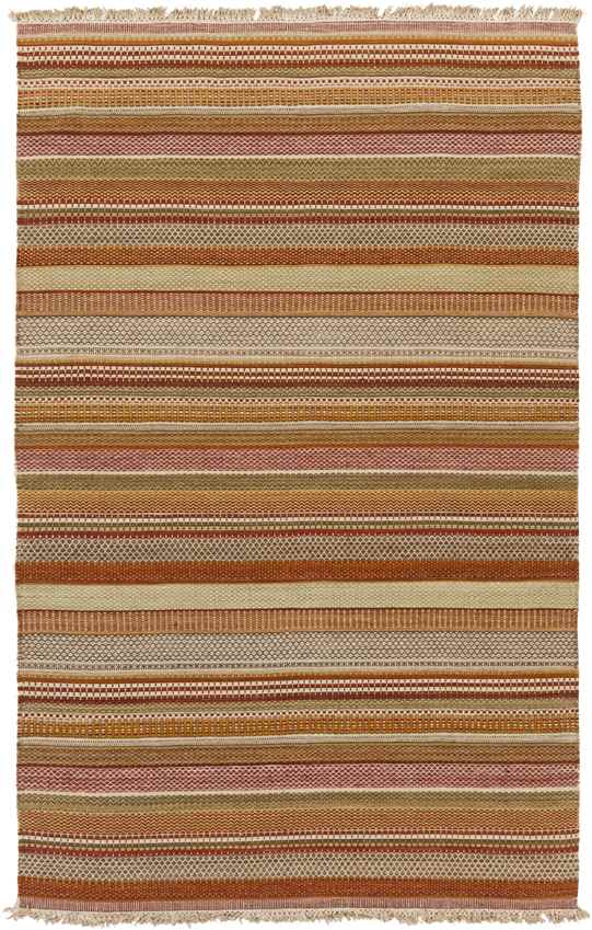 Victorville Modern Brown/Beige/Green Area Rug