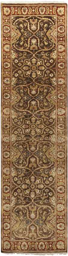 Visalia Traditional Camel/Brown Area Rug
