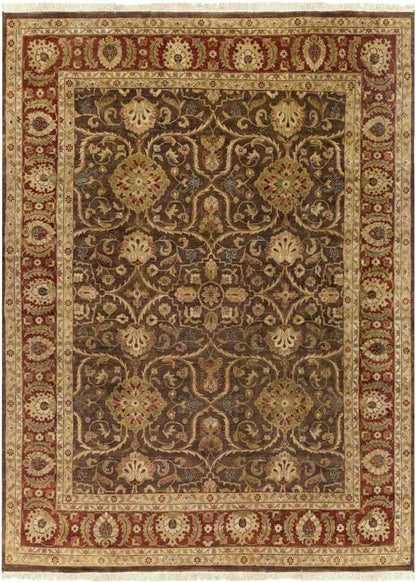Visalia Traditional Camel/Brown Area Rug