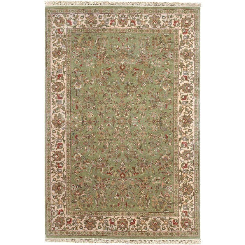 Volusia Traditional Olive Area Rug