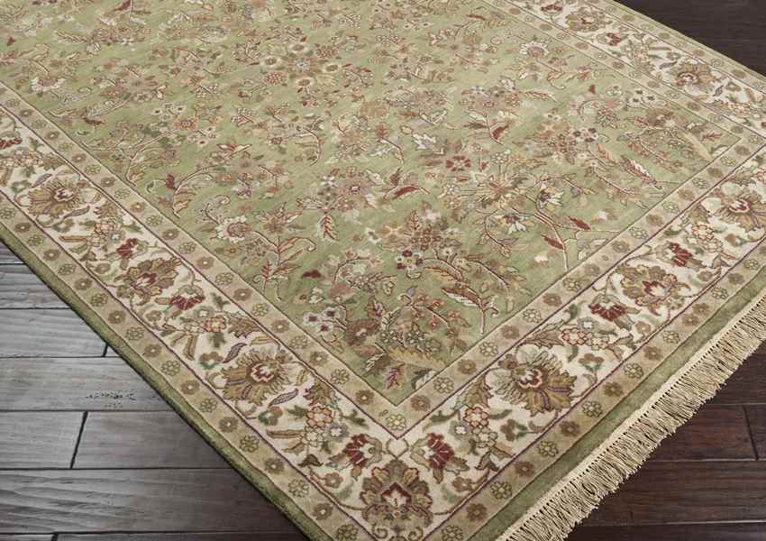 Volusia Traditional Olive Area Rug