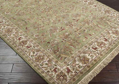 Volusia Traditional Olive Area Rug