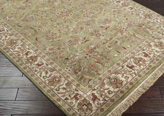 Volusia Traditional Olive Area Rug