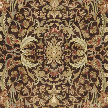 Waco Traditional Dark Brown Area Rug