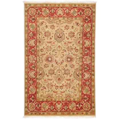 Wakulla Traditional Tan Area Rug