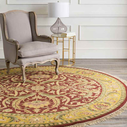 Walsh Traditional Red/Brown Area Rug
