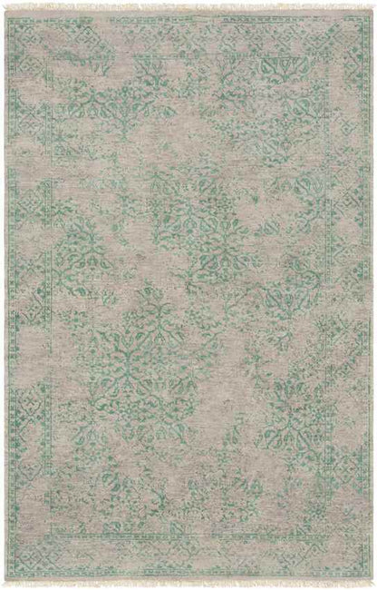 Wellton Traditional Emerald Area Rug