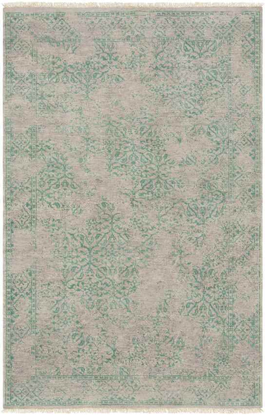 Wellton Traditional Emerald Area Rug