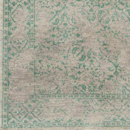 Wellton Traditional Emerald Area Rug