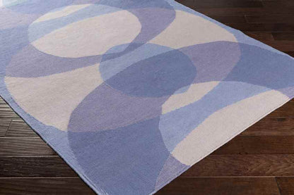 Willows Modern Purple/Blue Area Rug