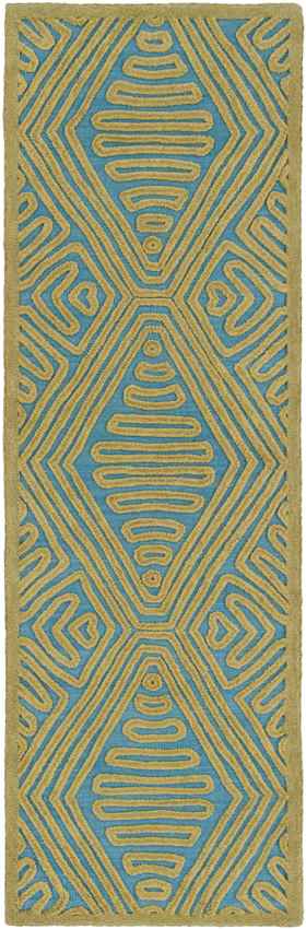 Winchester Modern Green/Blue Area Rug