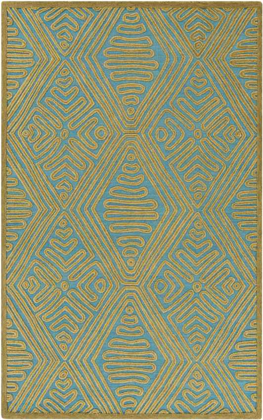 Winchester Modern Green/Blue Area Rug