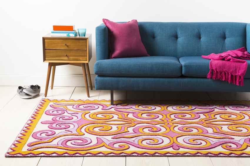 Winfield Global Orange Area Rug