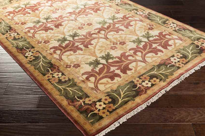 Wrangell Traditional Beige Area Rug