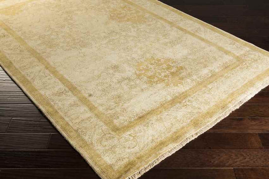 Yreka Traditional Gold Area Rug