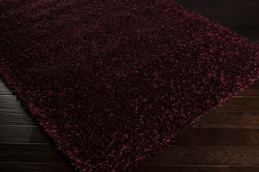 Corby Modern Burgundy Area Rug