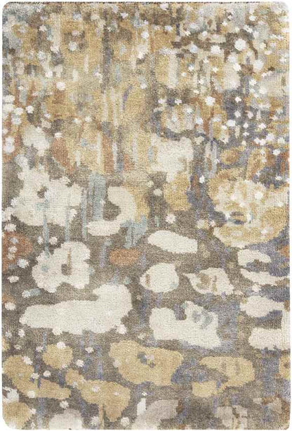 Aurillac Modern Dark Brown Area Rug