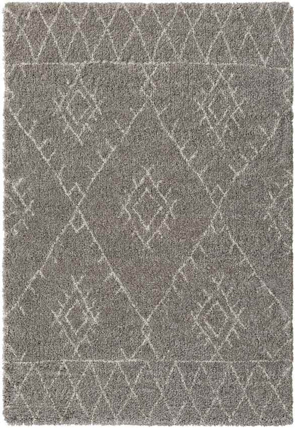 Logan Global Taupe/White Area Rug