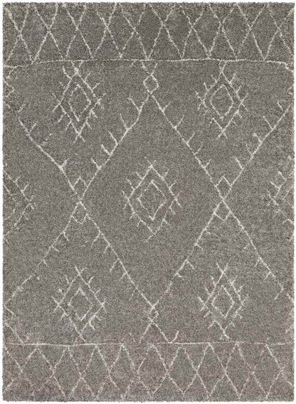 Logan Global Taupe/White Area Rug