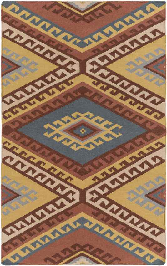 Atwood Global Red/Beige Area Rug