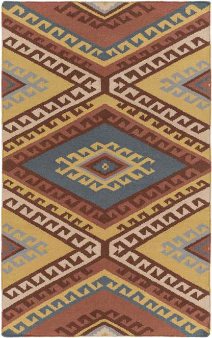 Atwood Global Red/Beige Area Rug