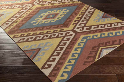 Atwood Global Red/Beige Area Rug