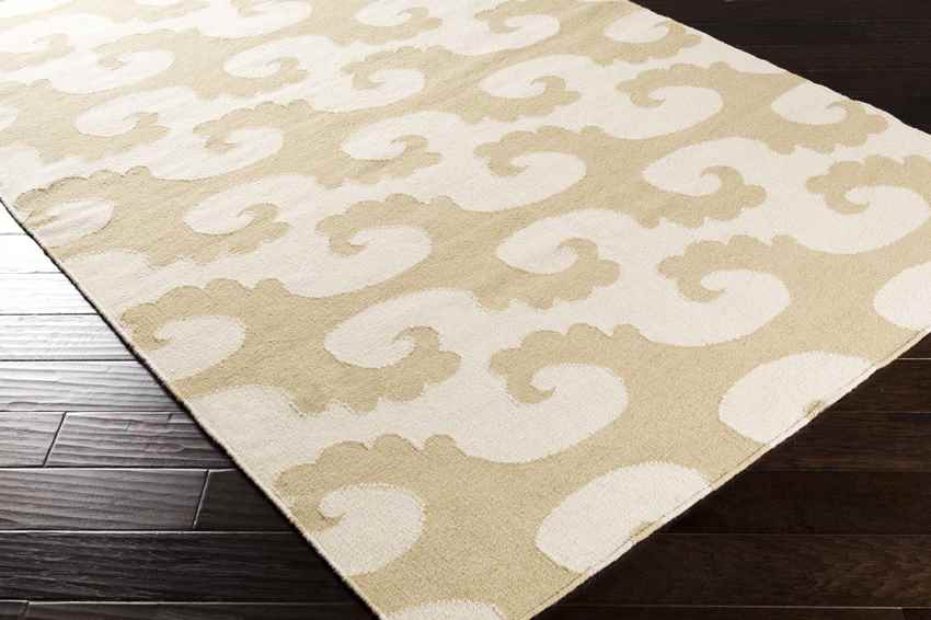 Belgium Coastal Beige Area Rug