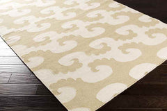 Belgium Coastal Beige Area Rug