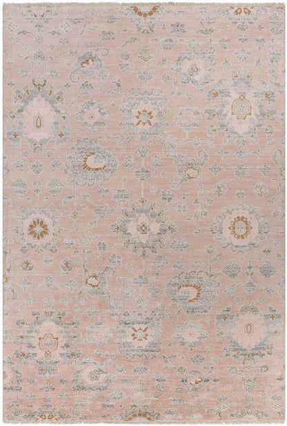 Crawley Traditional Beige Area Rug