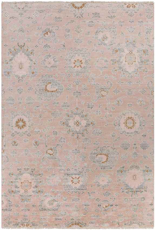 Crawley Traditional Beige Area Rug