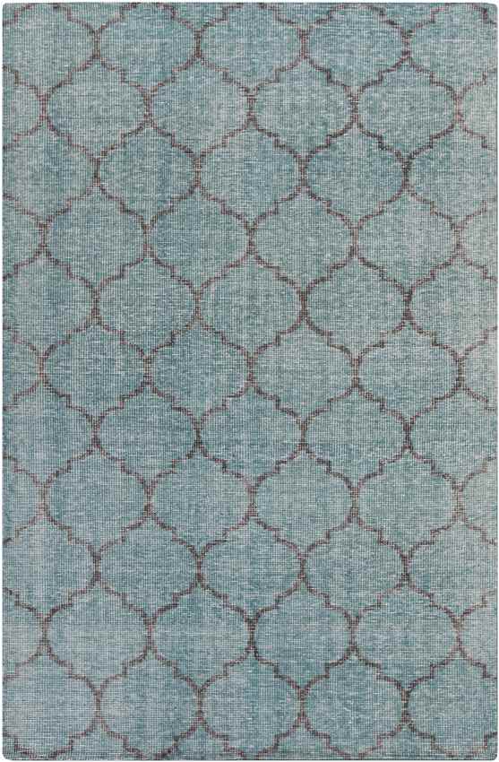 Belvidere Modern Teal Area Rug