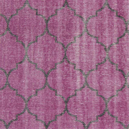 Belvidere Modern Magenta Area Rug